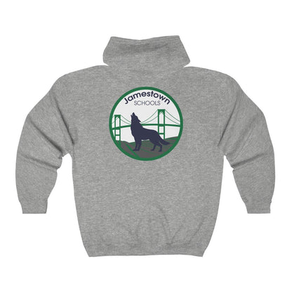 JS Unisex Heavy Blend™ Full Zip Hooded Sweatshirt