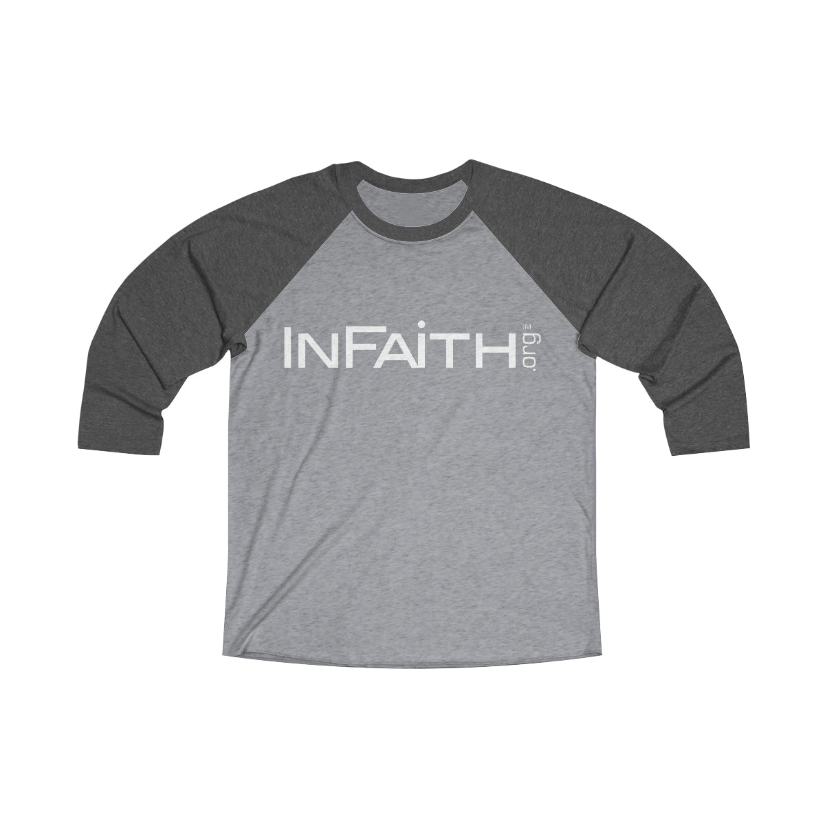 INF Unisex Tri-Blend 3\4 Raglan Tee