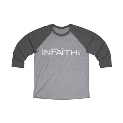 INF Unisex Tri-Blend 3\4 Raglan Tee