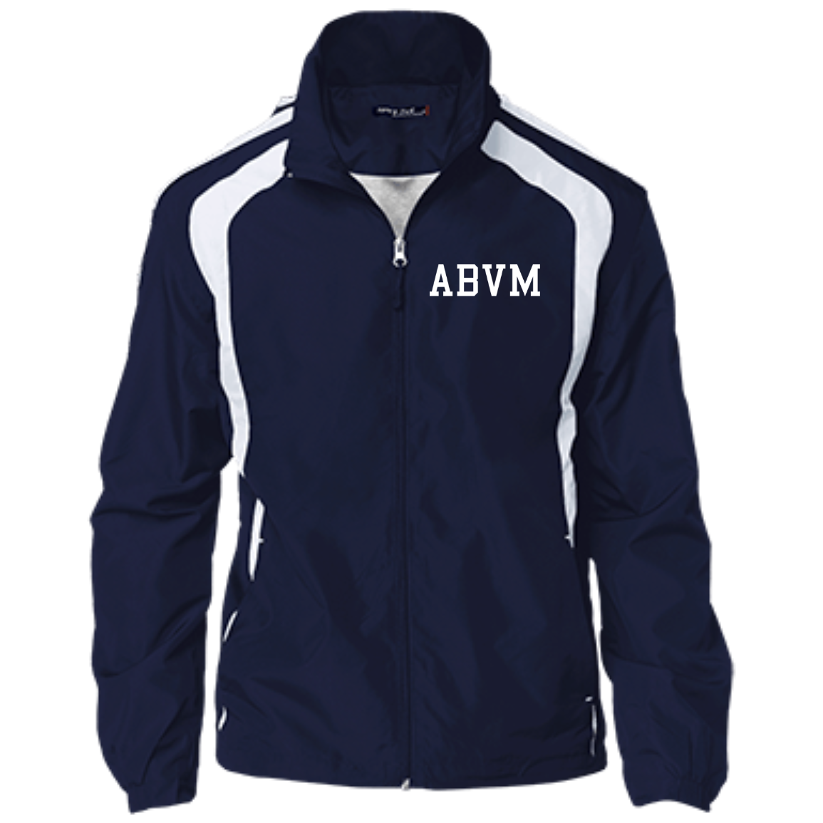 ABVM Embroidered Youth Colorblock Jacket