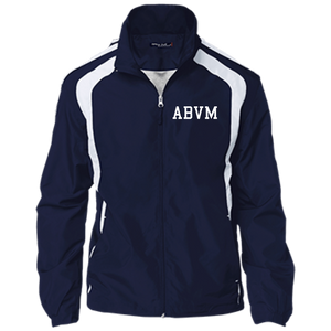ABVM Embroidered Youth Colorblock Jacket