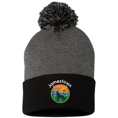 JS Pom Pom Knit Cap