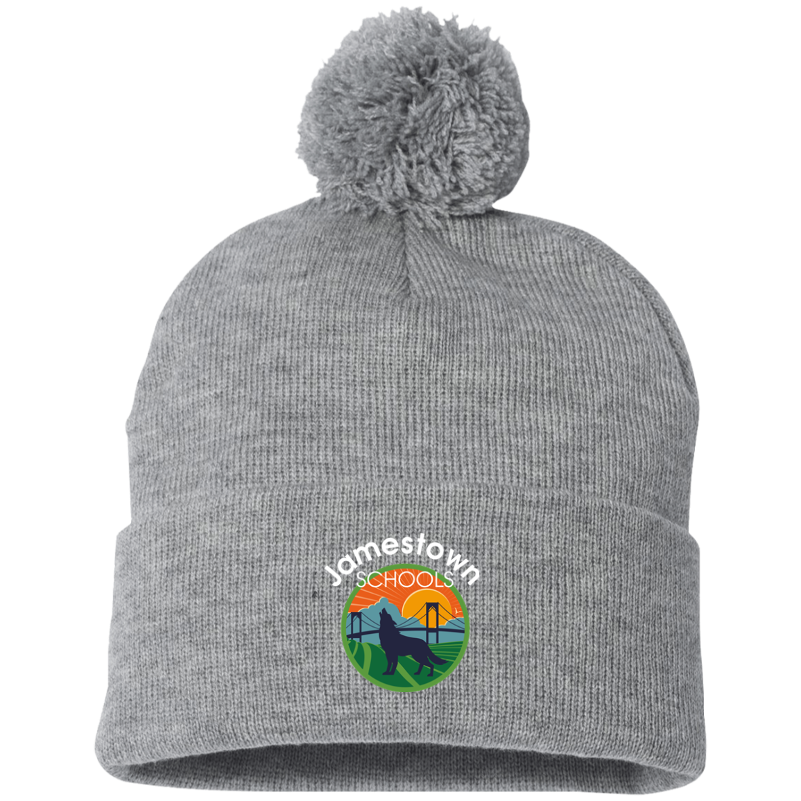 JS Pom Pom Knit Cap