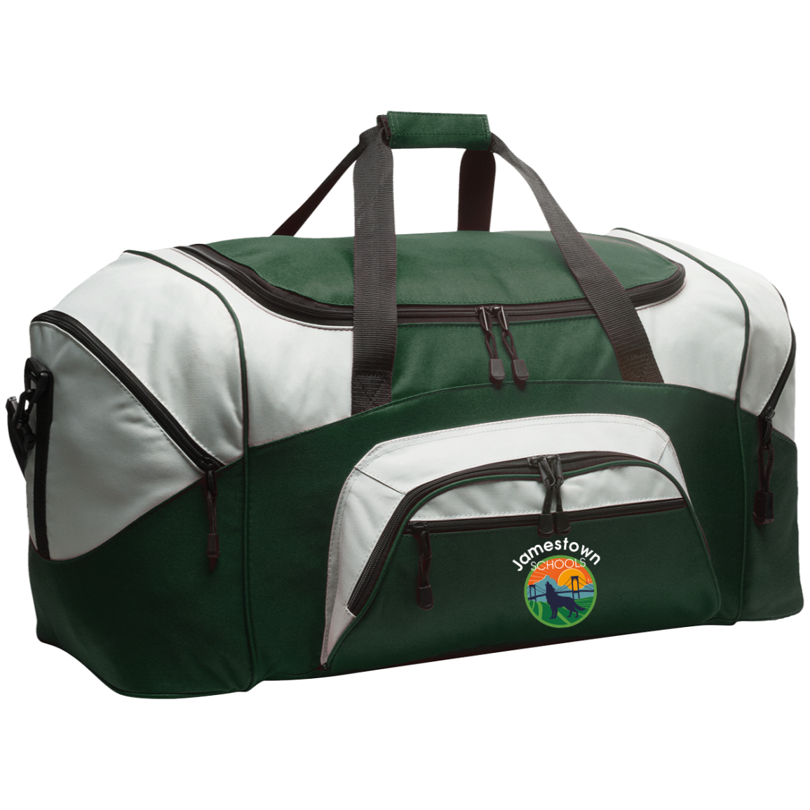 JS Large Colorblock Sport Duffel