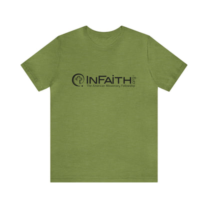 INF Unisex Black logo Tee