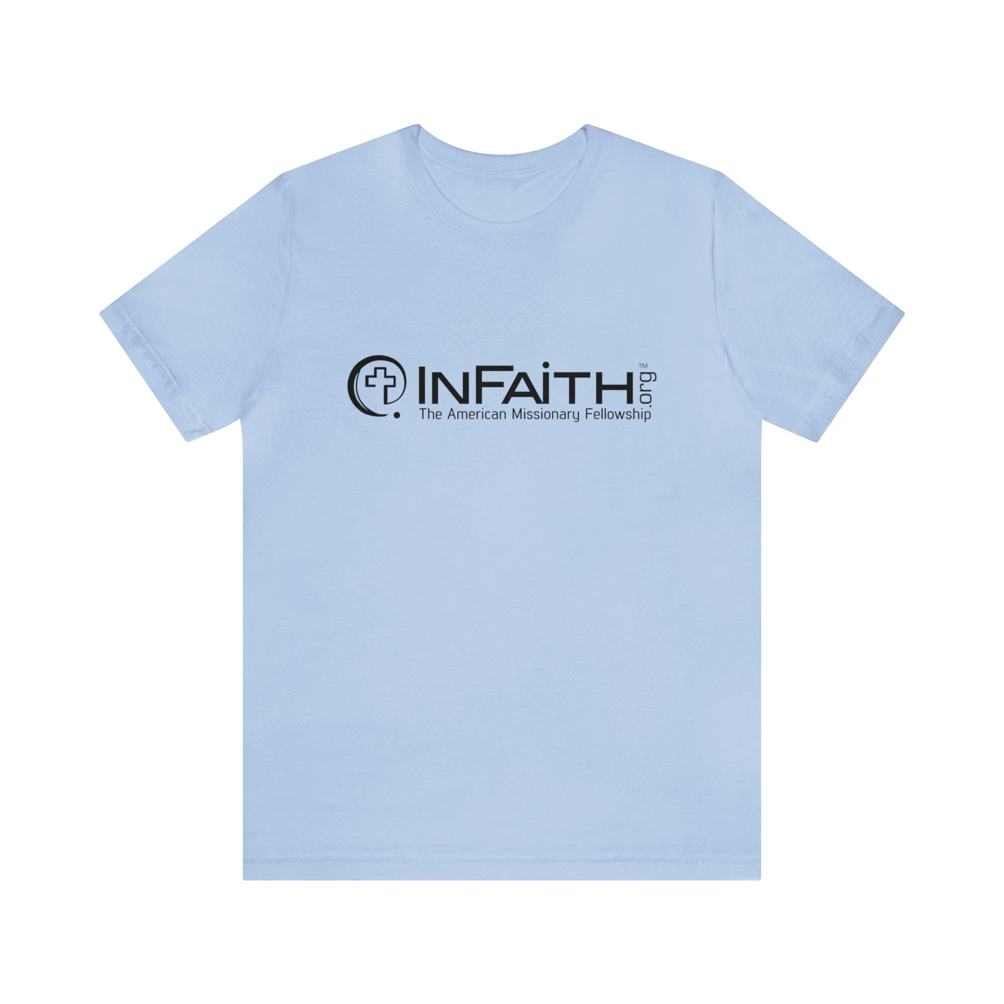 INF Unisex Black logo Tee