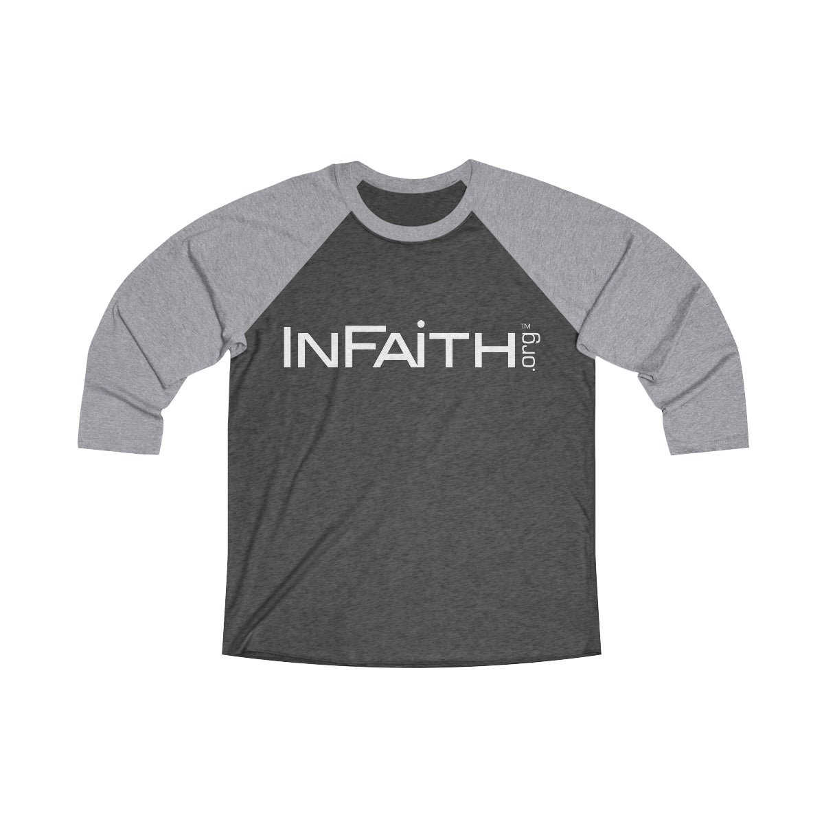 INF Unisex Tri-Blend 3\4 Raglan Tee