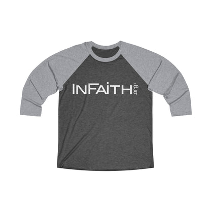 INF Unisex Tri-Blend 3\4 Raglan Tee