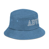 ABVM Denim bucket hat