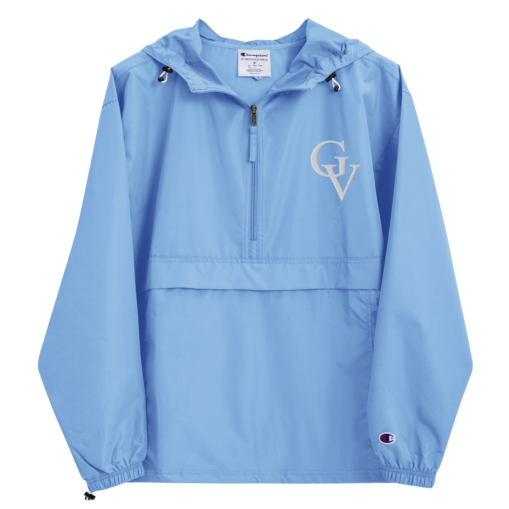 GV Embroidered Champion Packable Jacket (Available in 3 colors)