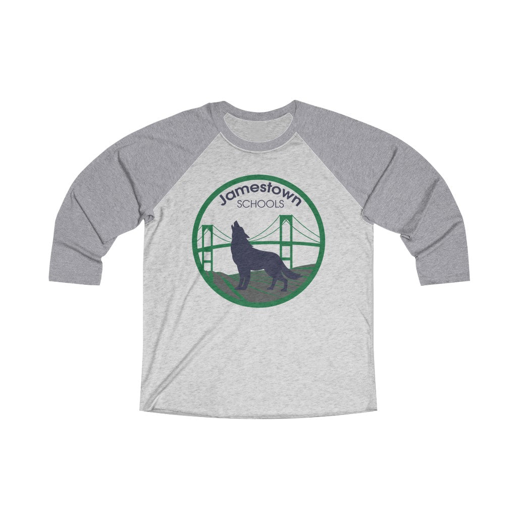 JS Unisex Tri-Blend 3/4 Raglan Tee