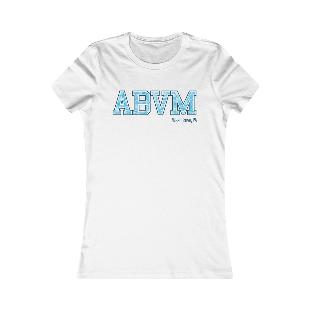 ABVM Tie Dye Design Women's Favorite Tee