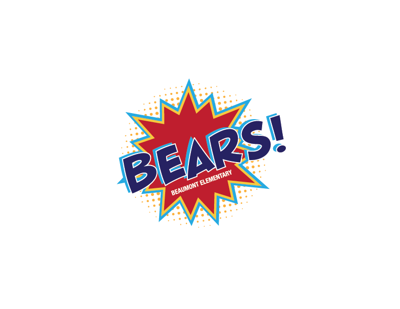 BES Pink Pop Art Sticker (2 color options)