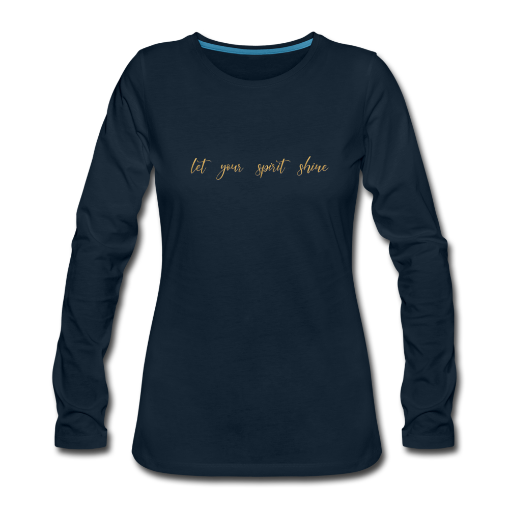 Women's Spirit Tee - deep navy
