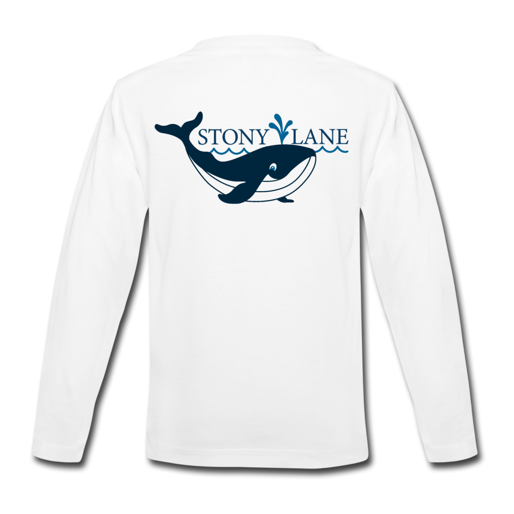 Kids' Premium Long Sleeve T-Shirt - white