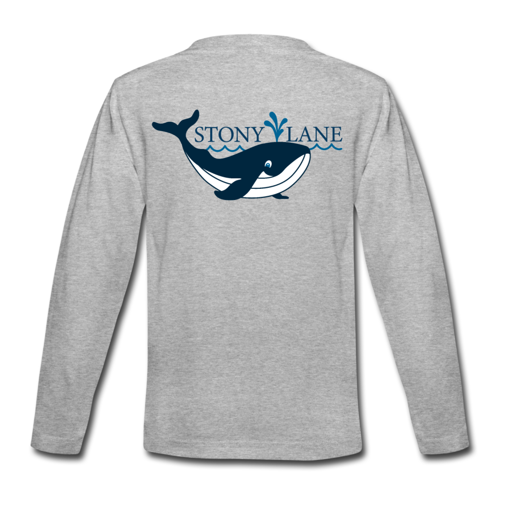 Kids' Premium Long Sleeve T-Shirt - heather gray