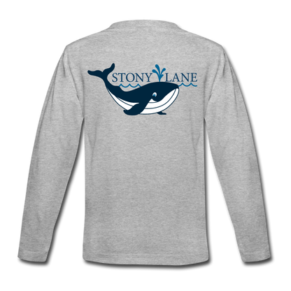 Kids' Premium Long Sleeve T-Shirt - heather gray