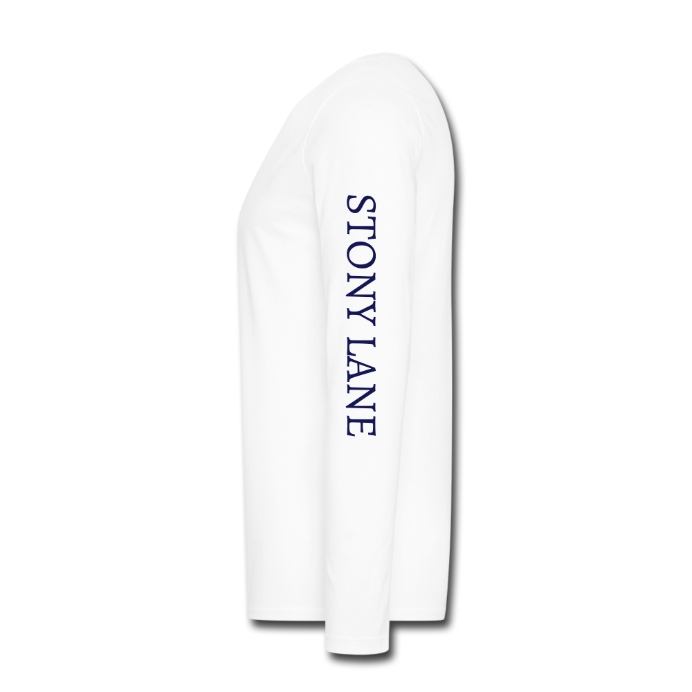 Men's Premium Long Sleeve T-Shirt - white