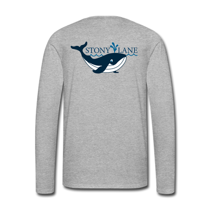 Men's Premium Long Sleeve T-Shirt - heather gray