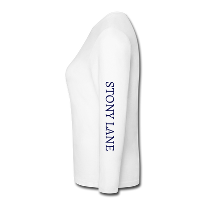 Women's Long Sleeve Jersey T-Shirt - white
