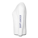 Women's Long Sleeve Jersey T-Shirt - white
