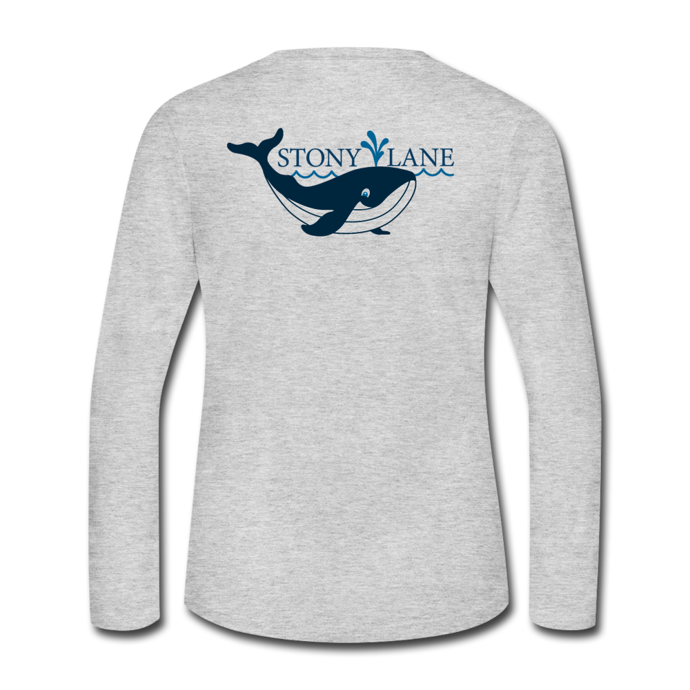 Women's Long Sleeve Jersey T-Shirt - gray