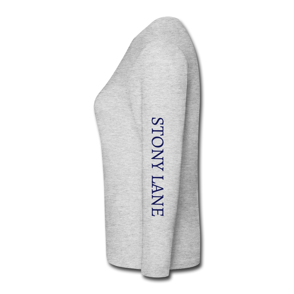 Women's Long Sleeve Jersey T-Shirt - gray