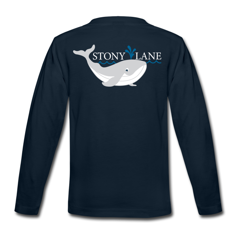 Kids' Premium Long Sleeve T-Shirt - deep navy