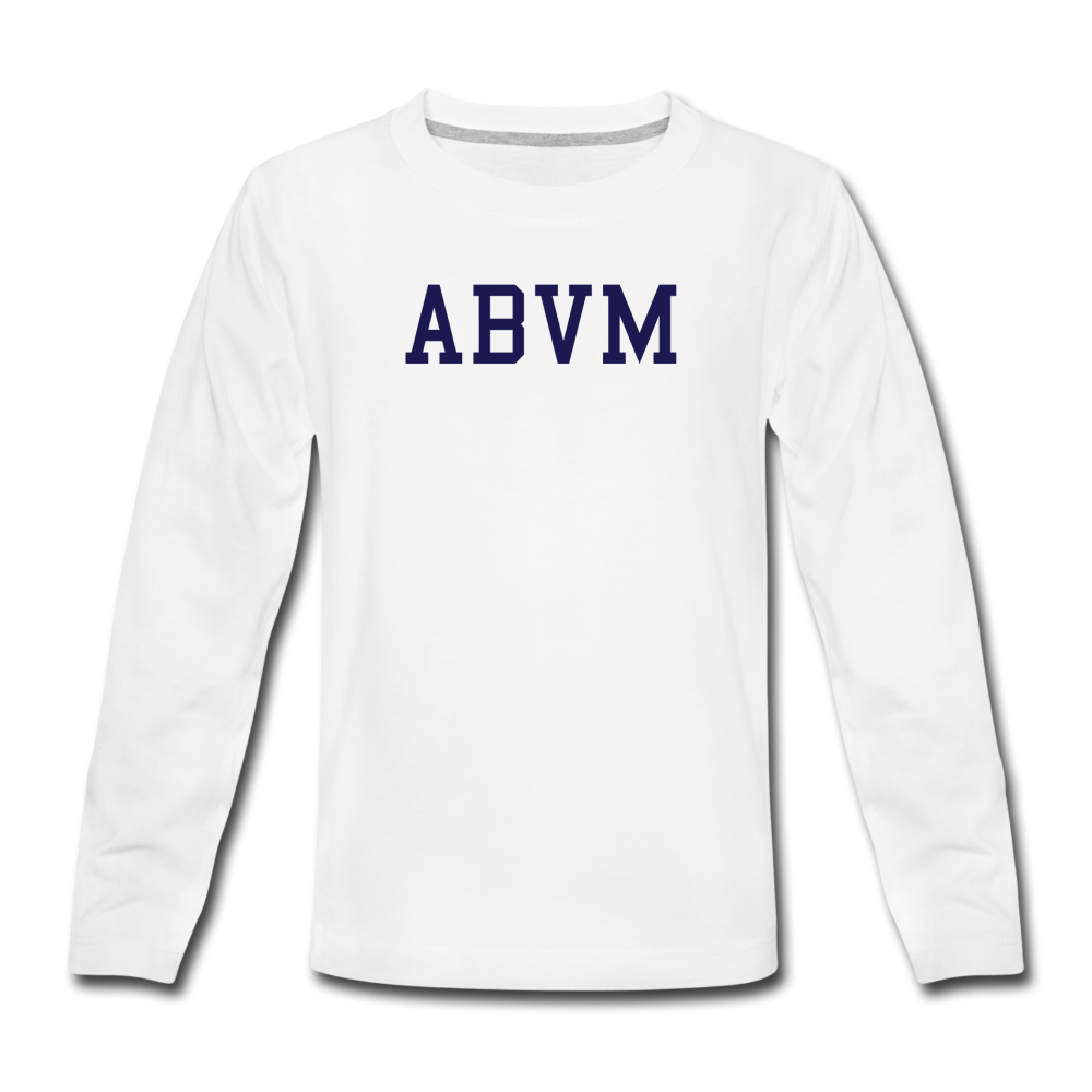 Kids' Premium Long Sleeve T-Shirt - white