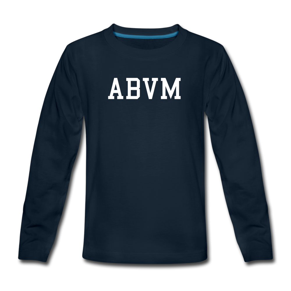Kids' Premium Long Sleeve T-Shirt - deep navy