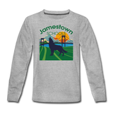 Kids' Premium Long Sleeve T-Shirt - heather gray