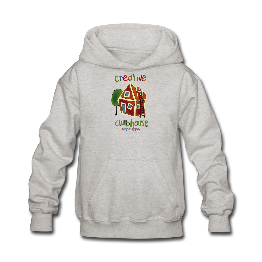 Clubhouse Kids' Hoodie - heather gray