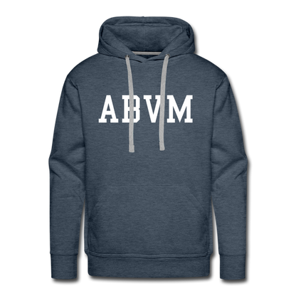 ABVM Men’s Premium Hoodie - heather denim