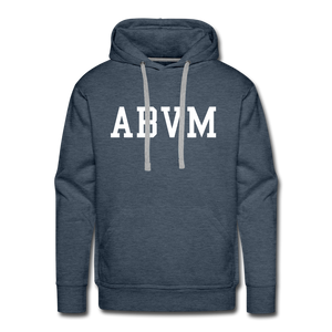 ABVM Men’s Premium Hoodie - heather denim