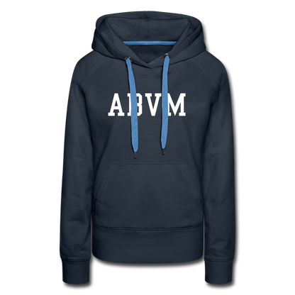 ABVM Women’s Premium Hoodie - navy