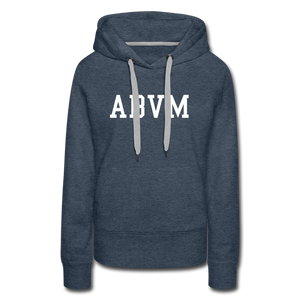 ABVM Women’s Premium Hoodie - heather denim