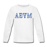 ABVM Kids' Premium Long Sleeve T-Shirt - white