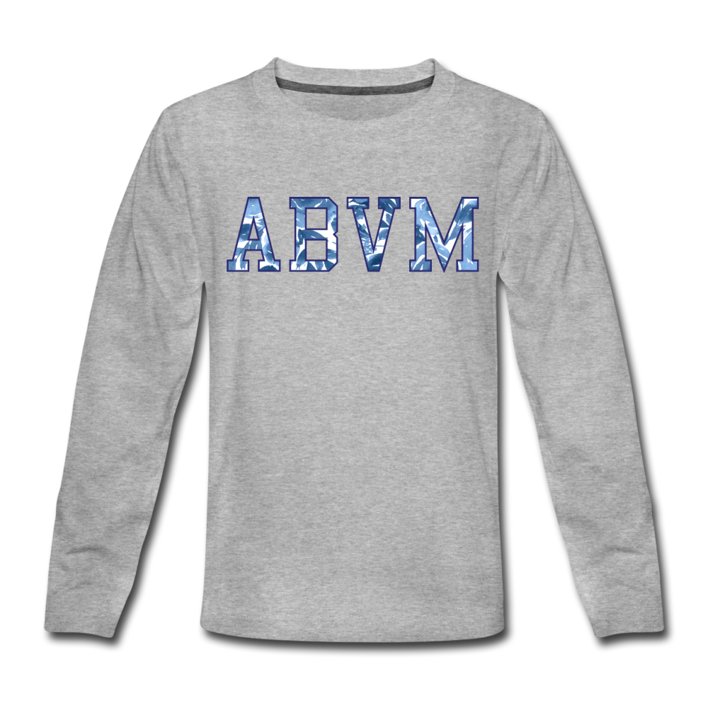 ABVM Kids' Premium Long Sleeve T-Shirt - heather gray