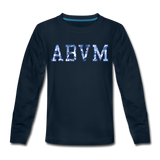 ABVM Kids' Premium Long Sleeve T-Shirt - deep navy
