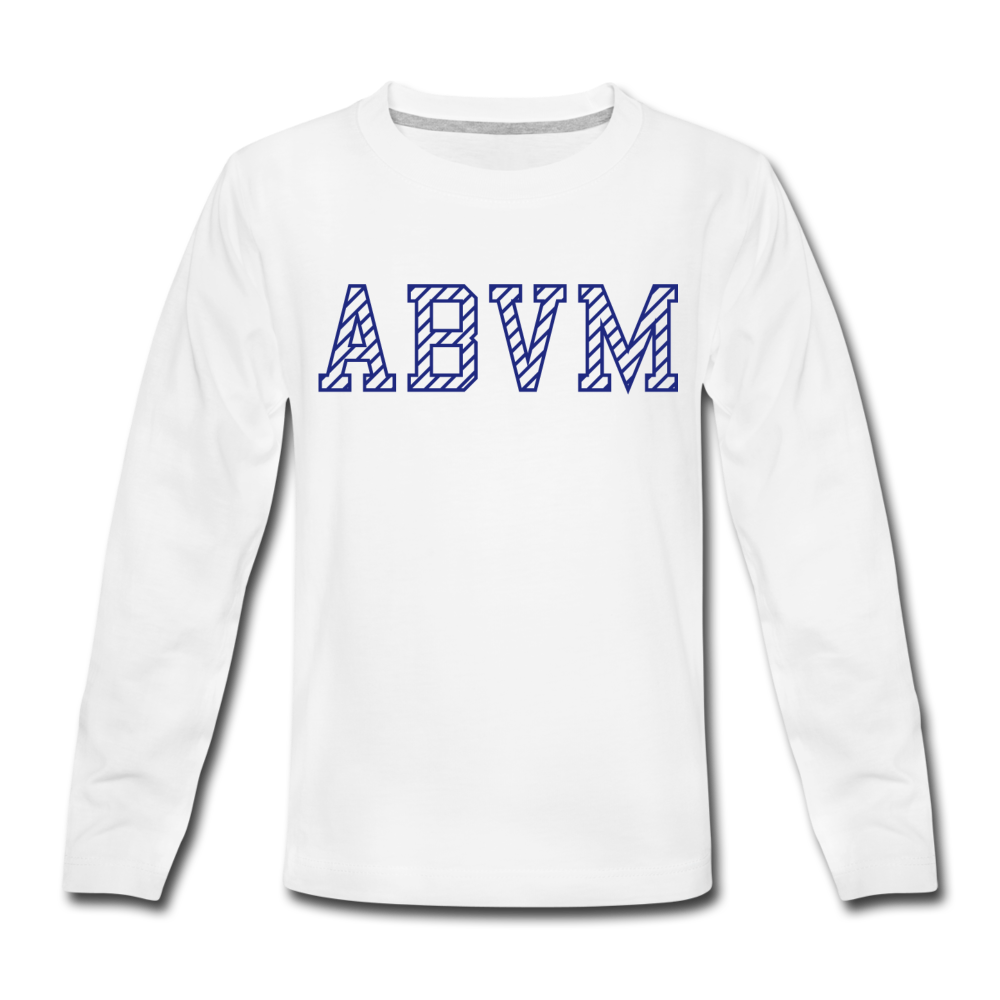 Kids' Premium Long Sleeve T-Shirt - white