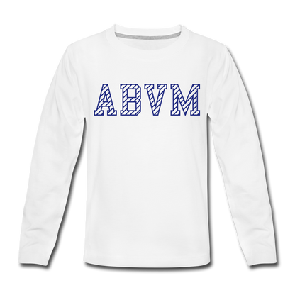 Kids' Premium Long Sleeve T-Shirt - white