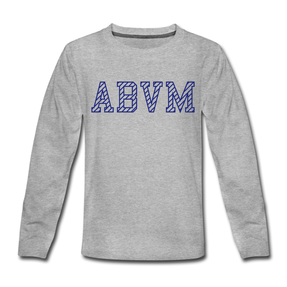 Kids' Premium Long Sleeve T-Shirt - heather gray