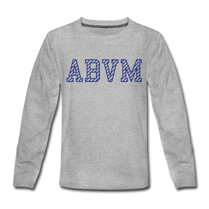Kids' Premium Long Sleeve T-Shirt - heather gray