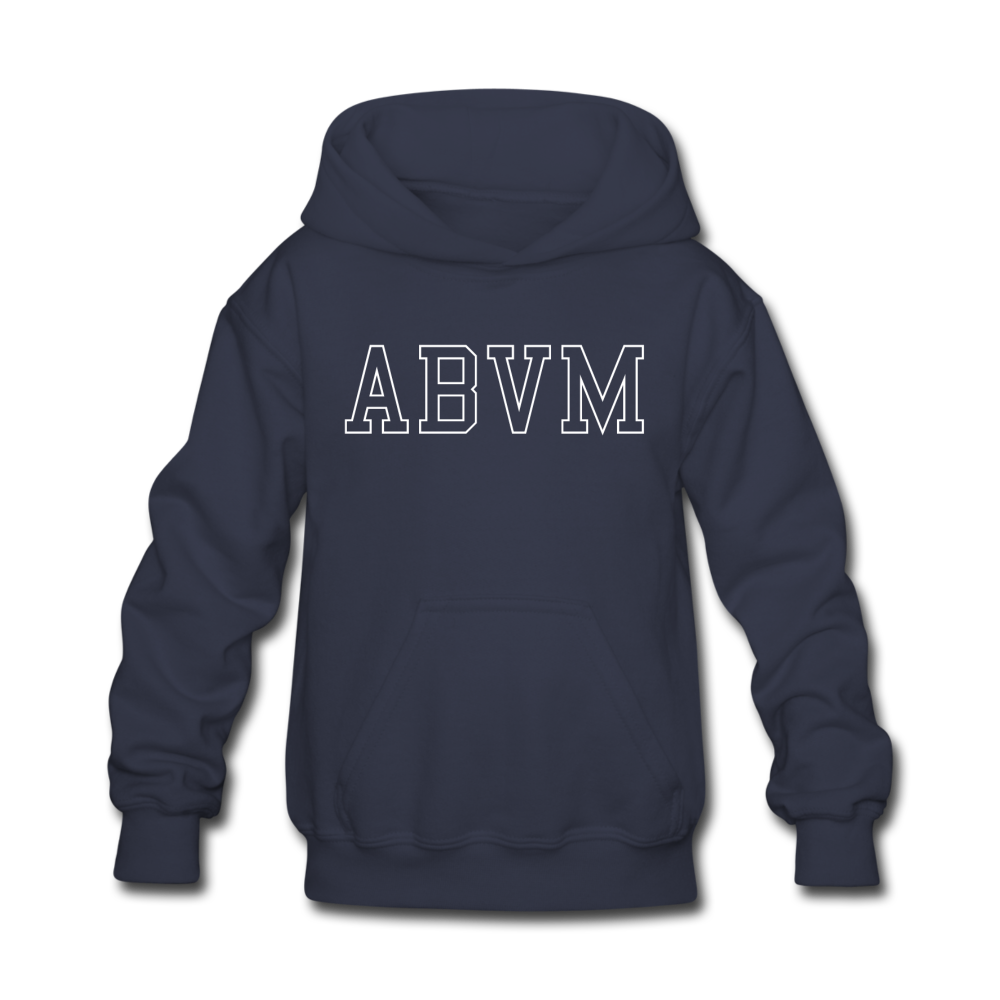 ABVM Kids' Hoodie - navy