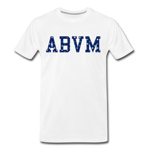 ABVM Unisex Jersey T-Shirt by Bella + Canvas - white