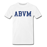 ABVM Unisex Jersey T-Shirt by Bella + Canvas - white