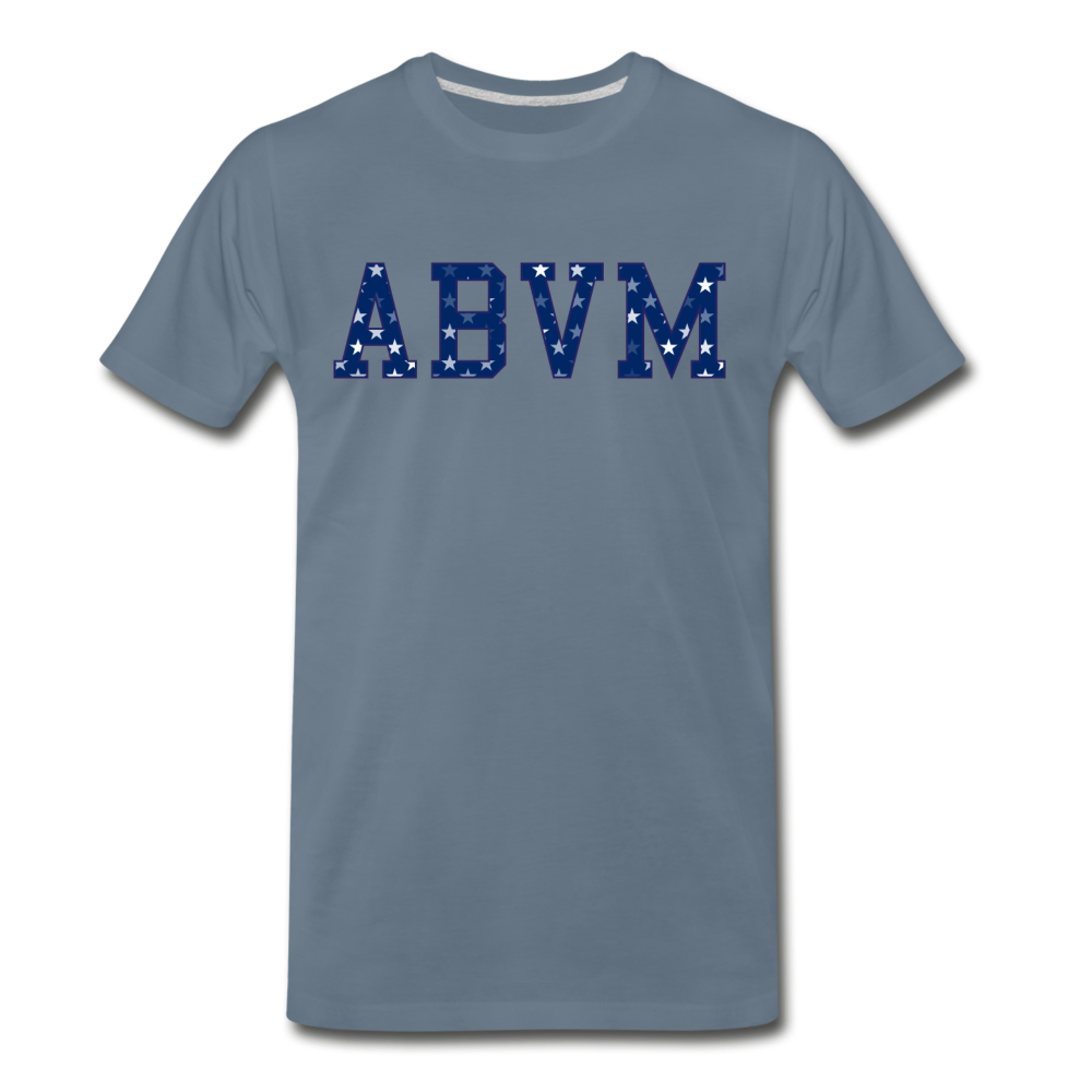 ABVM Unisex Jersey T-Shirt by Bella + Canvas - steel blue