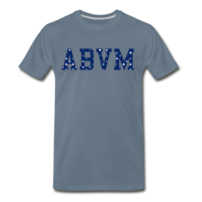 ABVM Unisex Jersey T-Shirt by Bella + Canvas - steel blue