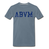 ABVM Unisex Jersey T-Shirt by Bella + Canvas - steel blue