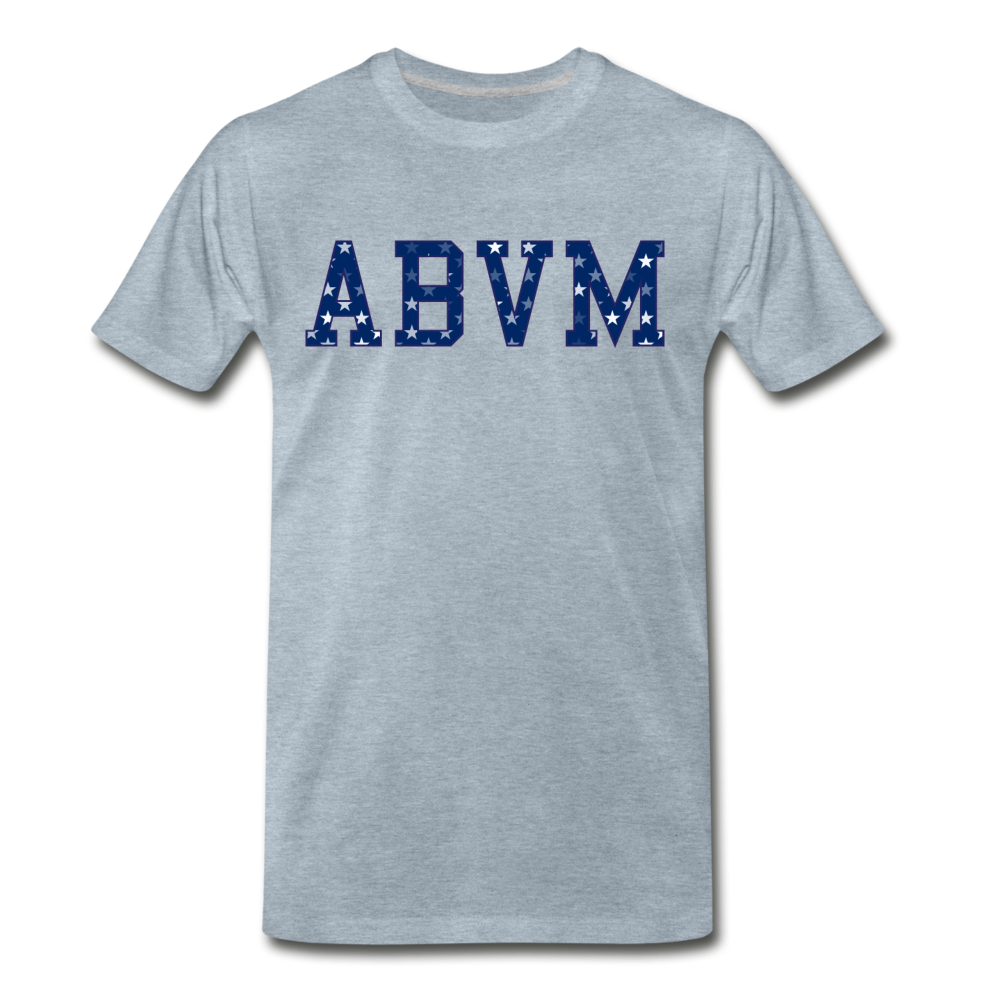 ABVM Unisex Jersey T-Shirt by Bella + Canvas - heather ice blue
